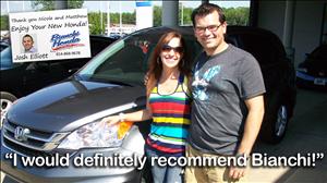 Customer Testimonials - Bianchi Honda Erie PA