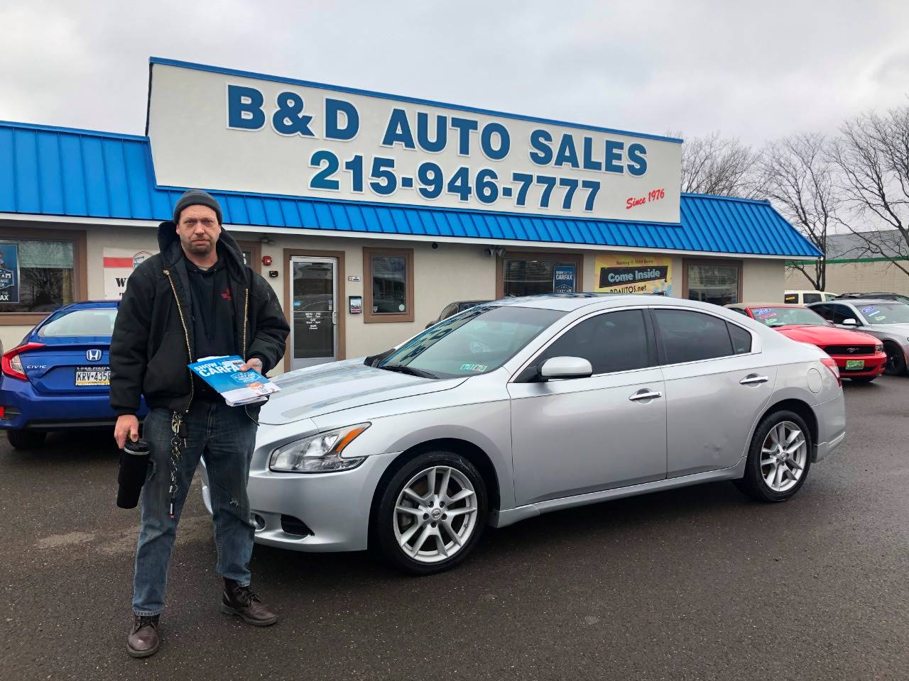 B & D Auto Sales Inc. - Fairless Hills PA - Customer Testimonials