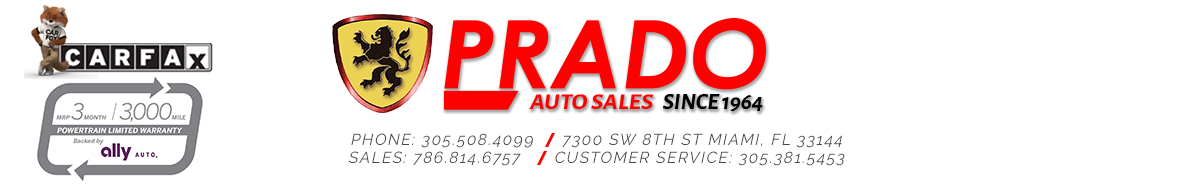 Prado Auto Sales >> Used Cars Miami Used Cars Fort Lauderdale Fl Miami Fl Prado Prado Auto Sales >> Used Cars Miami Used Cars Fort Lauderdale Fl Miami Fl Prado